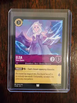 Elsa Snow Queen 41/204 Disney Lorcana The First Chapter - Image 4