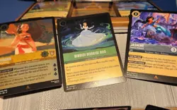 Lorcana Mixed Lot 400 Ct Box Rare Super Rare Legendary Epic Common And Uncommon - Image 2
