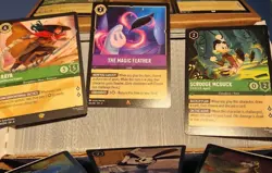 Lorcana Mixed Lot 400 Ct Box Rare Super Rare Legendary Epic Common And Uncommon - Image 3