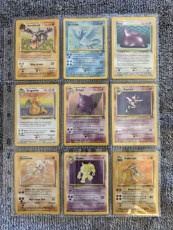 Pokemon Fossil 100% Complete Master Set 62/62 WOTC - Image 1