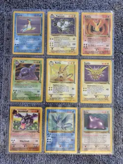 Pokemon Fossil 100% Complete Master Set 62/62 WOTC - Image 3