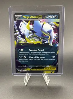 Mega Absol ex - Double Rare ME01: Mega Evolution 086/132 NM - Image 1