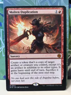 MTG Molten Duplication NONFOIL The Big Score 14 BIG NM - Image 1