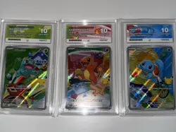 Pokemon TCG First Partner Illustration Set Kanto Gen 1 Ace 10 Perfect subgrades - Image 2