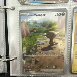 2x Pokemon TCG | Wooper #102/094 | Phantasmal Flames | Illustration Rare - Image 1