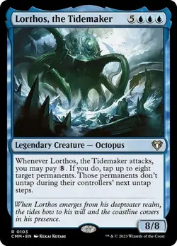 Lorthos, the Tidemaker ~ Commander Masters NM - MTG - Free P&P - Image 1