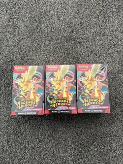 Pokemon TCG Ascended Heroes Booster Bundle - 3x Sealed ✅FAST DELIVERY✅ - Image 1
