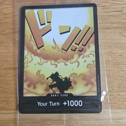 Portgas D Ace One Piece Foil Don Card Promo Sealed Devil Fruit Collection Vol 2 - Image 1