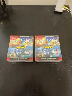 Pokemon Scarlet & Violet Surging Sparks Booster Bundle Brand New Sealed Lot Of 2 - Image 1