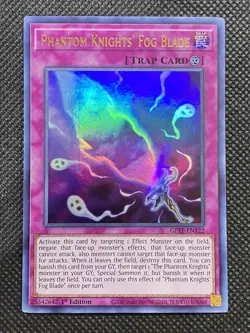 YuGiOh! - Phantom Knights' Fog Blade GFTP-EN122 Ultra Rare 1st Edition Near Mint - Image 1