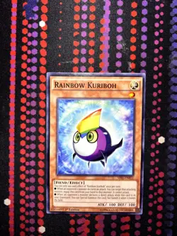 Rainbow Kuriboh SR01-EN022 Yu-Gi-Oh 1st Edition LP - Image 1