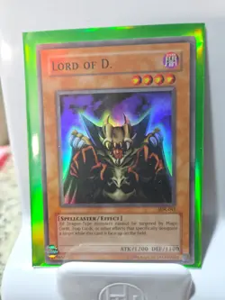 Yu-Gi-Oh TCG: Lord of D. SDK-041 Super Rare Unlimited Edition LP - Image 1