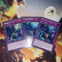 Dominus Spark Blzd-en077 Secret Rare 1st Edition Near Mint Yu-Gi-Oh Playset - Image 1