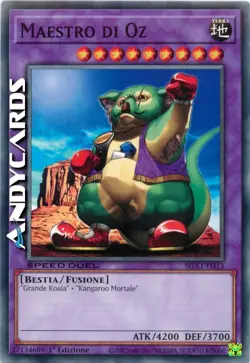 MAESTRO DI OZ (SPEED DUEL) • (Master Of Oz) • Comune • SGX1 ITI13 • 1Ed • YUGIOH - Image 1