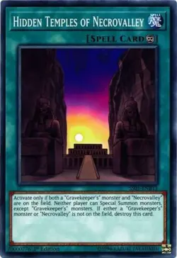 Hidden Temples of Necrovalley - SS01-ENB13 - Common - 1st Edition NM Yugioh Spee - Image 1