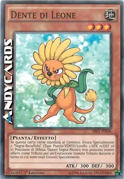 DENTE DI LEONE • (Dandylion) • Comune • SR01 IT018 • 1Ed • Yugioh! • ANDYCARDS - Image 1