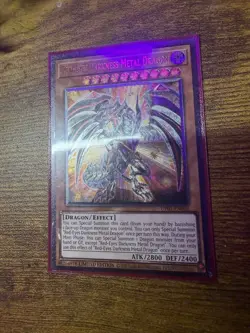 Red-Eyes Darkness Metal Dragon YGO Yu-Gi-Oh! UP01 Ultimate Rare NM Free Shipping - Image 1