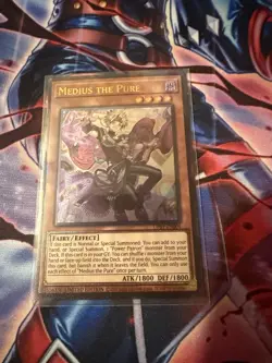 Yugioh Medius the Pure UP01-EN004 ULTIMATE RARE LP - Image 1