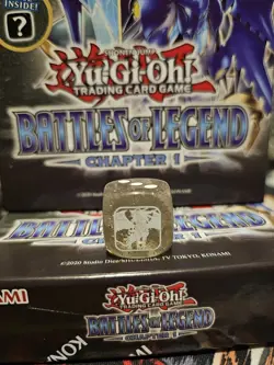 Yu-Gi-Oh Dice Battles of Legend: Chapter 1 Clear/White Judgement Dragon Dice - Image 1