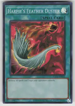 Harpie's Feather Duster EGO1-EN022 Super Rare Yu-Gi-Oh Unlimited NM - Image 1