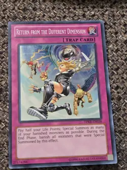 Return from the Different Dimension DPKB-EN038 - Kaiba - Unlimited - Image 2
