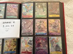 One Piece Binder Collection Card Lot Mixed English And Japanese - Image 3