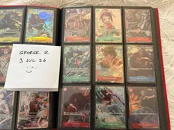 One Piece Binder Collection Card Lot Mixed English And Japanese - Image 4