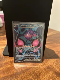 Pecharunt ex 085/064 Ultra Rare Shrouded Fable Pokemon 2024 aky CG Works - Image 1