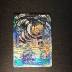 Mr.3(Galdino) (056) (Alternate Art) OP16-056 The Time of Battle Foil - Image 2