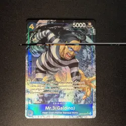 Mr.3(Galdino) (056) (Alternate Art) OP16-056 The Time of Battle Foil - Image 3