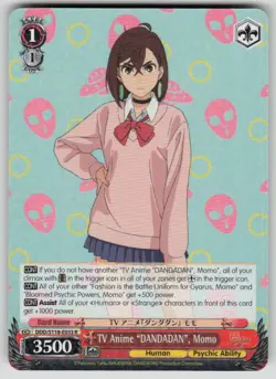 TV Anime "DANDADAN", Momo R DANDADAN DDD/S118-E053 R NM Weiss Schwarz - Image 1