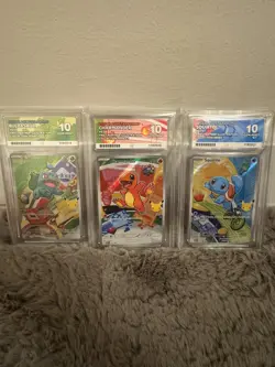 Pokemon First Partners Kanto Starters ACE 10 Sequential Set Gen 1 - Image 1