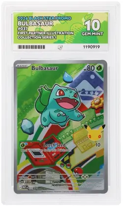 Pokemon First Partners Kanto Starters ACE 10 Sequential Set Gen 1 - Image 2