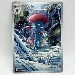 Weavile 228/217 Pokemon ME: Ascended Heroes Illustration Rare Holo 2026 NM - Image 1