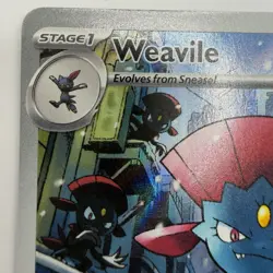 Weavile 228/217 Pokemon ME: Ascended Heroes Illustration Rare Holo 2026 NM - Image 3