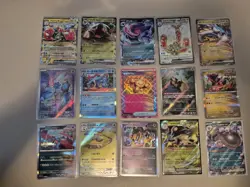 2024 POKEMON JAPANESE SV5K-WILD FORCE #047 GENGAR EX 15 Card Lot IR FULL ART - Image 1
