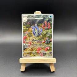Pokemon TCG Wugtrio Paldean Fates Holo Illustration Rare Card 224/091 - Image 1