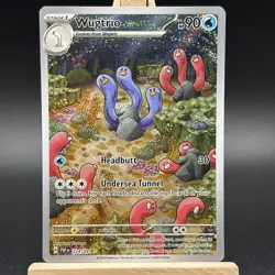 Pokemon TCG Wugtrio Paldean Fates Holo Illustration Rare Card 224/091 - Image 2