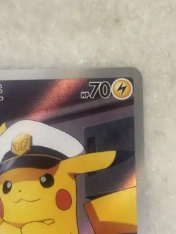 Pokemon TCG Chinese Exclusive Captain Pikachu 07 09 2025 70HP Holo Card - Image 2