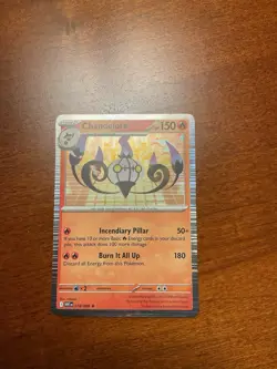 Chandelure 018/086 White Flare Holo Rare Pokemon TCG Card - Image 1