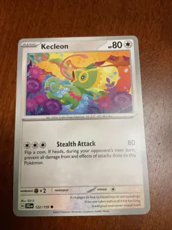 Kecleon 122/159 Journey Together Regular Pokemon TCG Card - Image 1