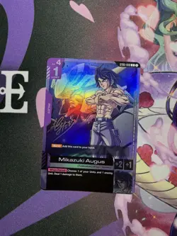 Mikazuki Augus (Event Promo) - Gundam Promotional Cards (GCG-PR) - Image 1