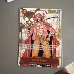 One Piece Card Game Emperors in the SEC OP09 Gol D Roger Card #OP09 -118 English - Image 1
