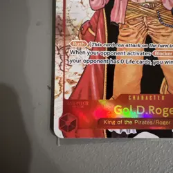 One Piece Card Game Emperors in the SEC OP09 Gol D Roger Card #OP09 -118 English - Image 4