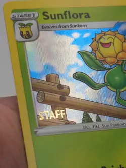 Sunflora - (Prerelease) [STAFF] SWSH269 SWSH: Sword & Shield Promo Cards Holo - Image 2