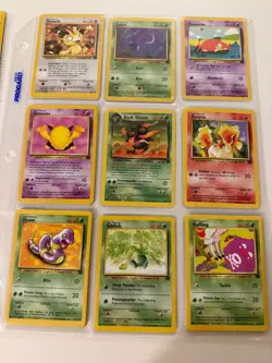 Pokemon TCG 2000 Team Rocket Dark Expansion 18 Card Near-Mint Vintage Lot - Image 3