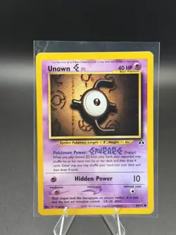 Pokemon Cards: Neo Discovery COMMON: UNOWN 67/75 NM - Image 1