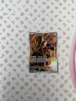 Pokemon TCG Zamazenta Holo Card 201/182 Sv10: Destined Rivals - Image 1