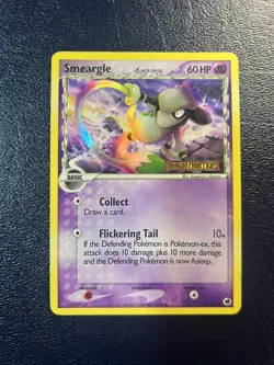 Smeargle (Delta Species) 39/101 Dragon Frontiers Reverse Holo - Pokemon Card LP - Image 1