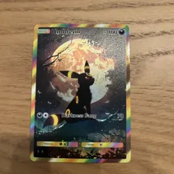 Pokemon Umbreon Special Doujin Art Textured Holo Card - Image 1